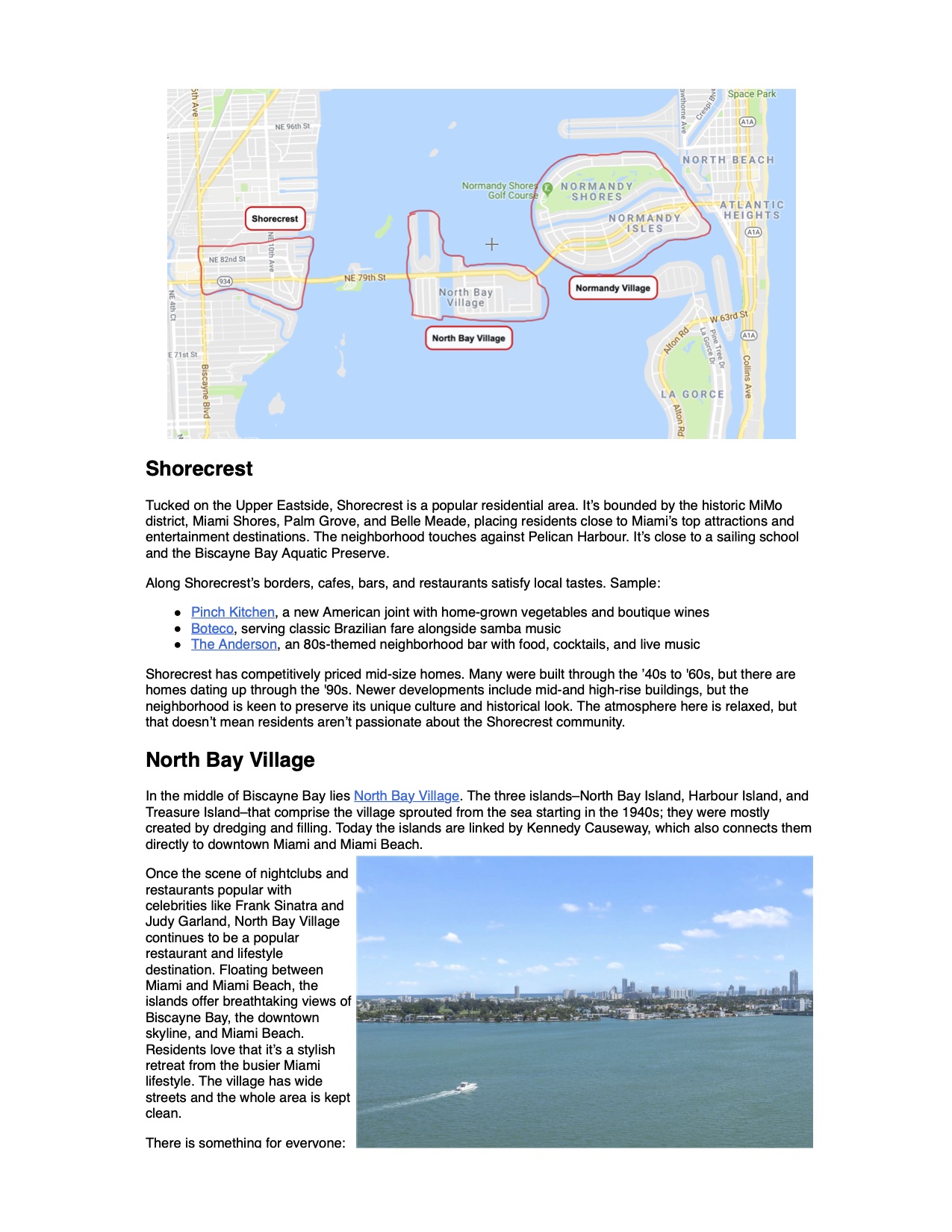 Email Marketing: Real Estate/ Rowing Newsletter